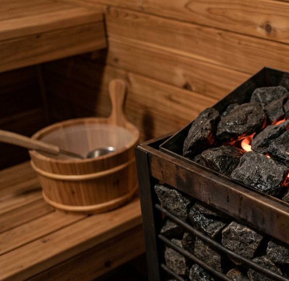 Keeping a Sauna Heater Clean Without Damaging the Wood in a Small Space